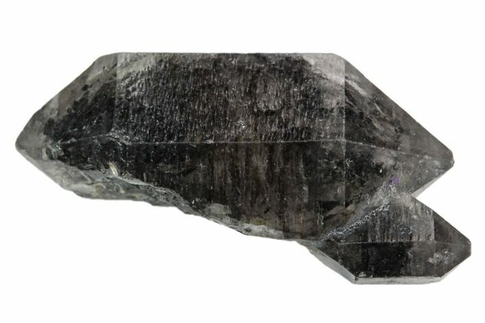 Double-Terminated Smoky Quartz Crystal - Tibet #128622